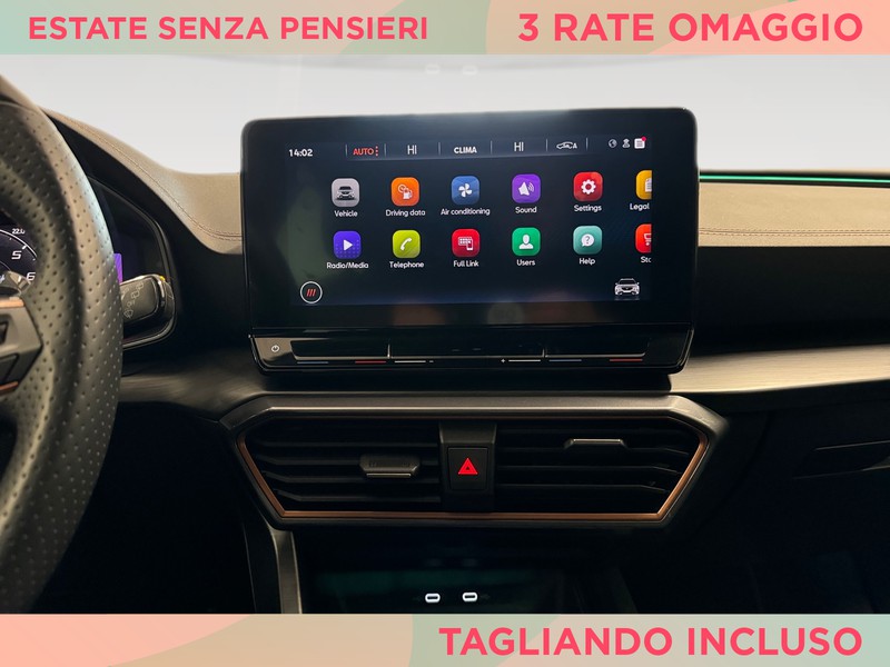 Cupra Formentor 1.5 tsi 150cv dsg