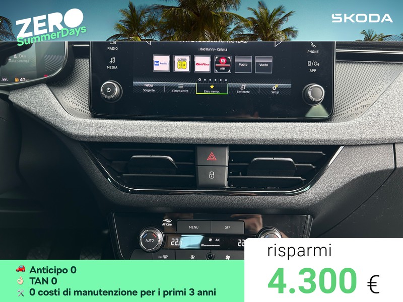 Skoda Kamiq 1.0 tsi black dots 115cv