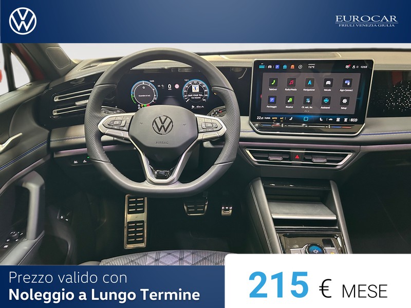Volkswagen Tiguan 1.5 tsi ehybrid r-line plus 204cv dsg