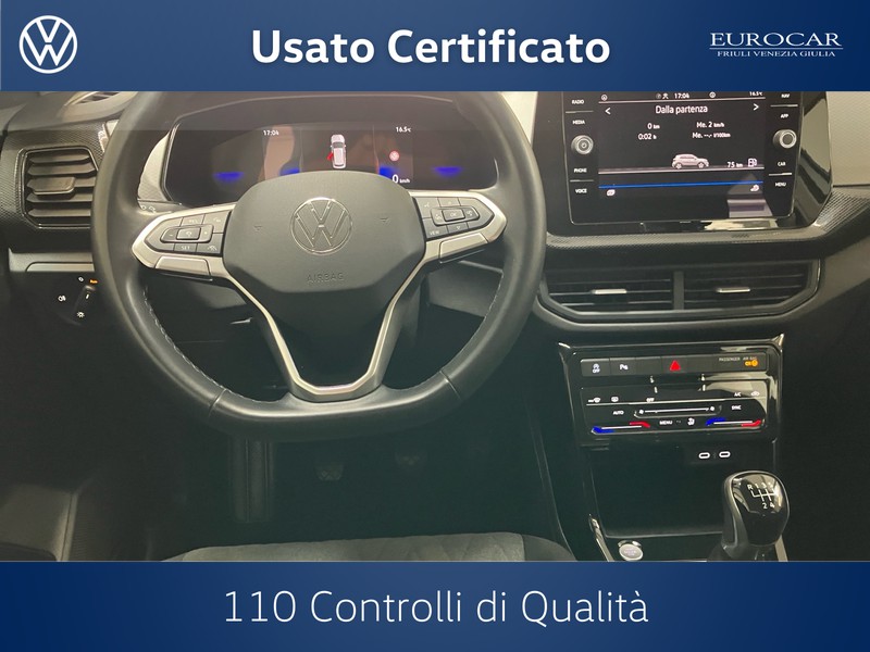 Volkswagen T-Cross 1.0 tsi life 95cv