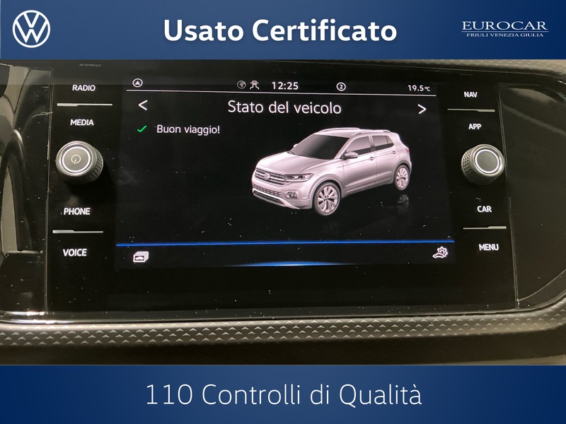 Volkswagen T-Cross 1.0 tsi style 110cv dsg