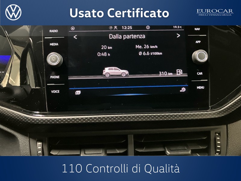 Volkswagen T-Cross 1.0 tsi style 110cv dsg