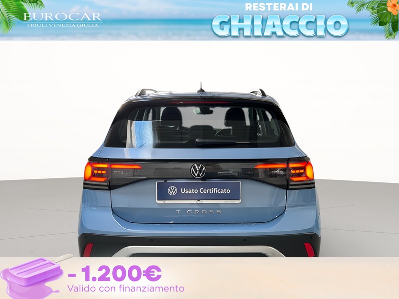 Volkswagen T-Cross 1.0 tsi life 115cv dsg