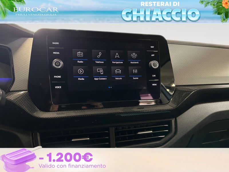 Volkswagen T-Cross 1.0 tsi life 115cv dsg