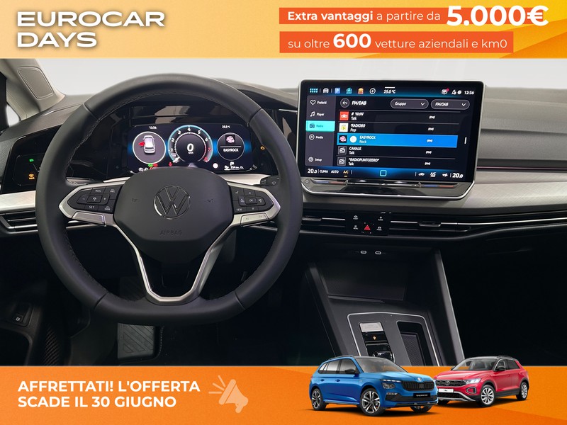 Volkswagen Golf 1.5 tsi ehybrid edition plus 204cv dsg
