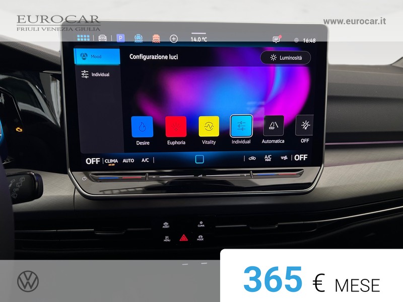 Volkswagen Golf 1.5 tsi ehybrid edition plus 204cv dsg