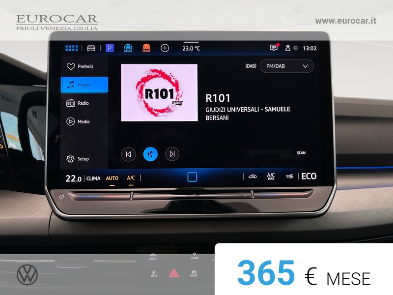 Volkswagen Golf 1.5 tsi ehybrid edition plus 204cv dsg