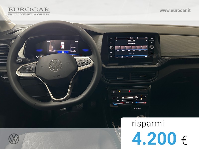 Volkswagen T-Cross 1.0 tsi edition plus 95cv