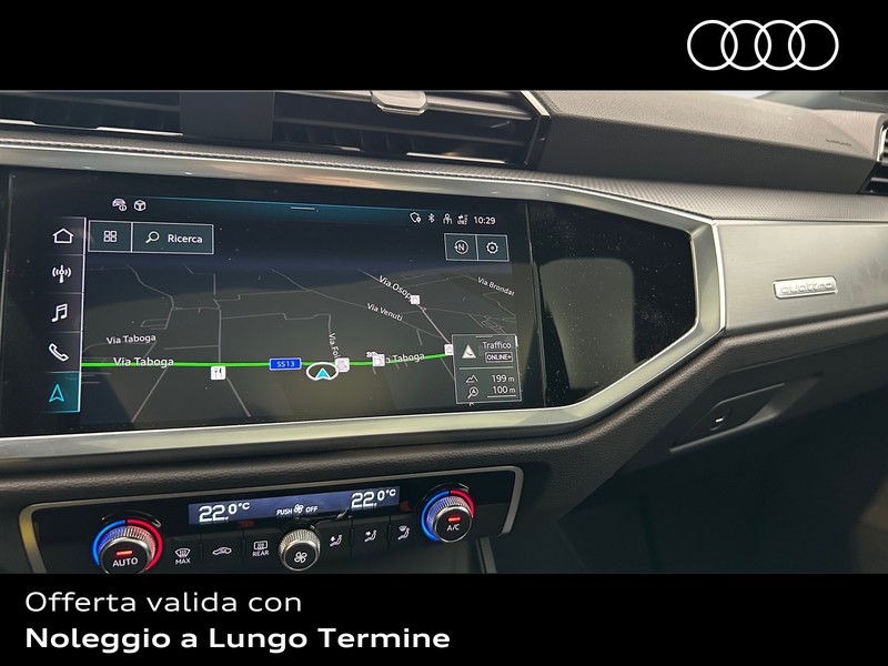 Audi Q3 sportback 40 2.0 tdi identity black quattro 193cv s-tronic