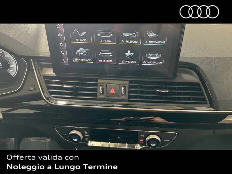Audi Q5 sportback 40 2.0 tdi mhev 12v identity black quattro s-tronic