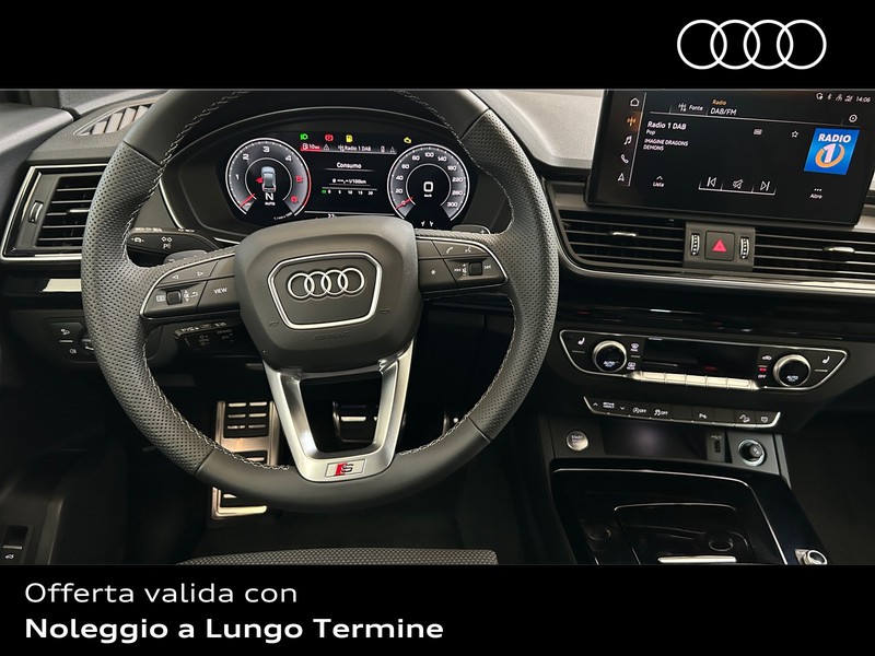 Audi Q5 sportback 40 2.0 tdi mhev 12v identity black quattro s-tronic