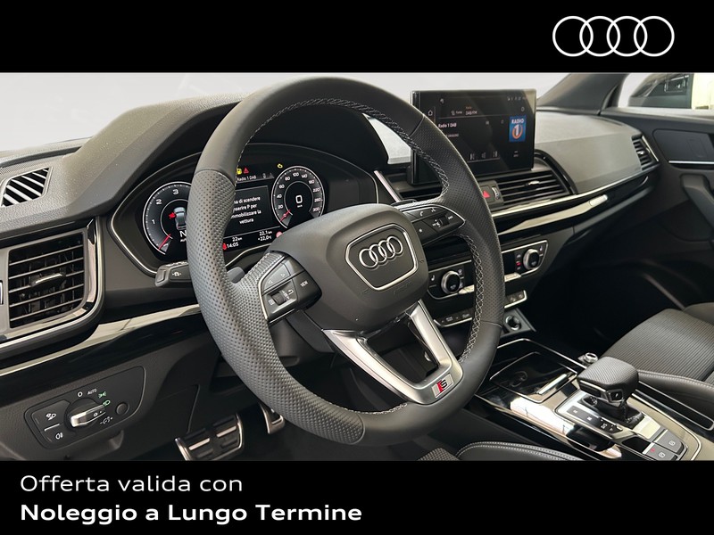 Audi Q5 sportback 40 2.0 tdi mhev 12v identity black quattro s-tronic