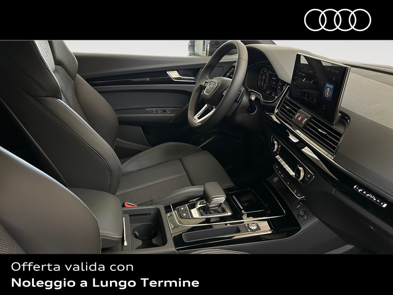 Audi Q5 sportback 40 2.0 tdi mhev 12v identity black quattro s-tronic