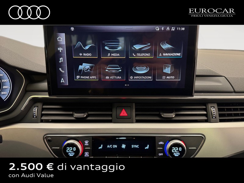 Audi A4 avant 35 2.0 tdi mhev business advanced 163cv s-tronic