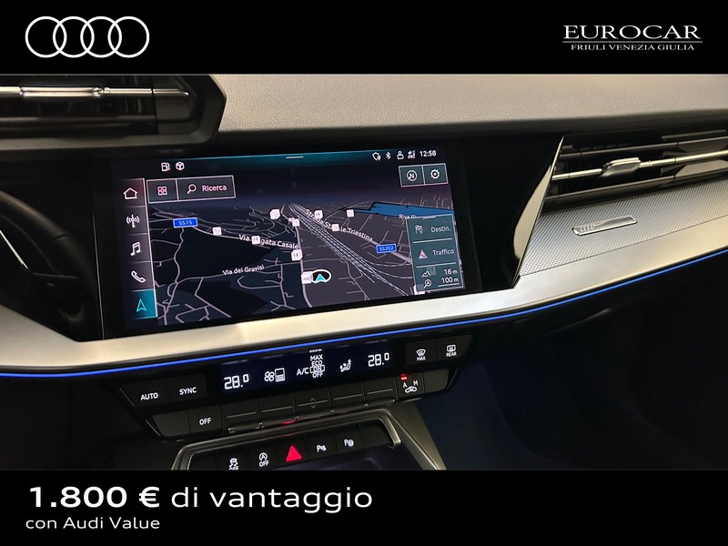 Audi A3 sportback 30 1.0 tfsi mhev business advanced s-tronic