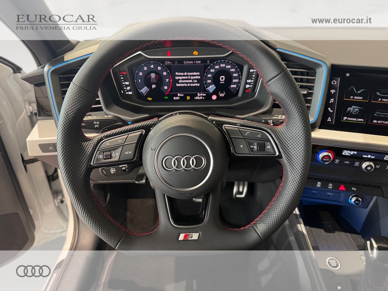 Audi A1 sportback 30 1.0 tfsi identity black 116cv s-tronic