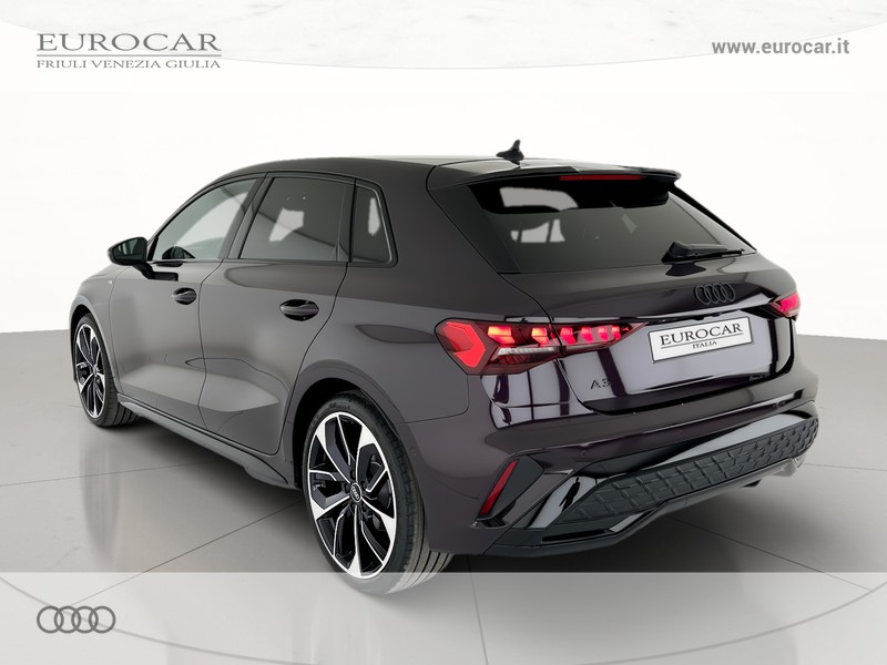 Audi A3 sportback 1.5 tfsi mhev s line edition 150cv s-tronic