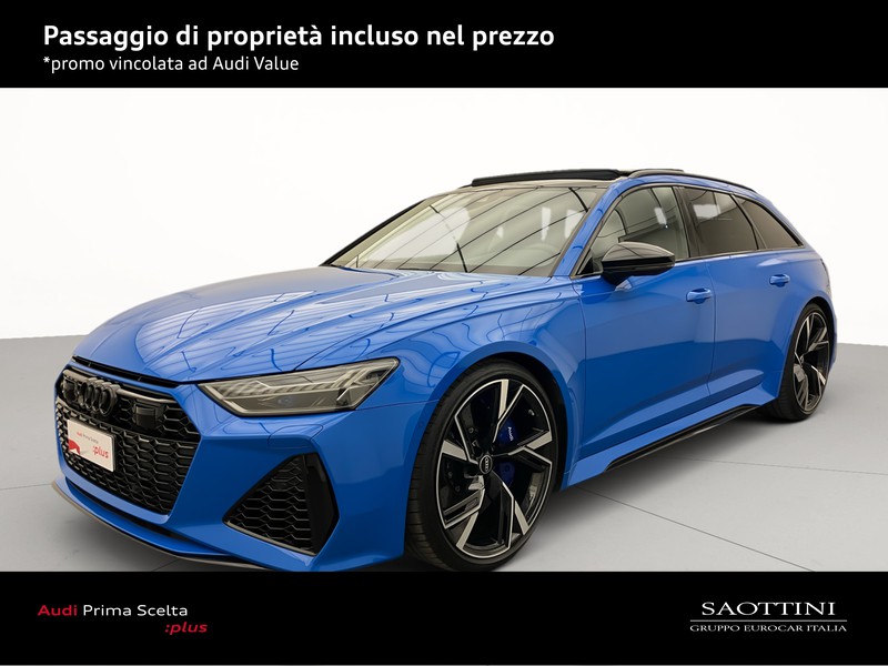 Audi RS6 Avant 4.0 quattro Tiptronic -CARBOCERAMICI - TETTO