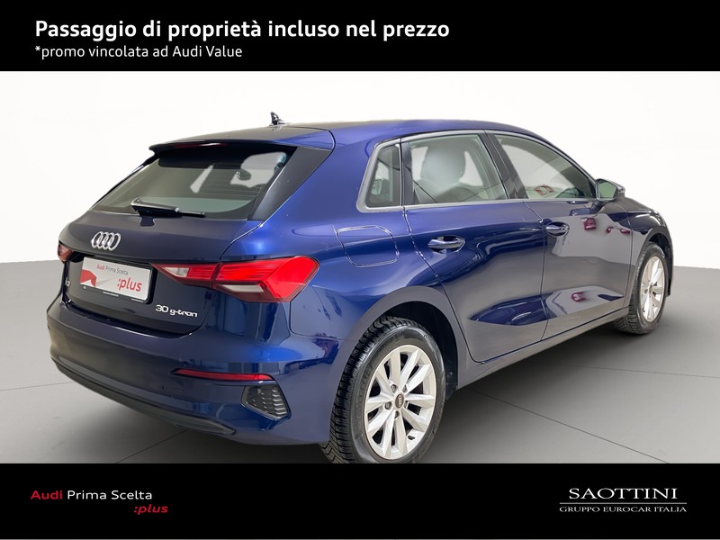 Audi A3 Sportback 30 1.5 g-tron S tronic