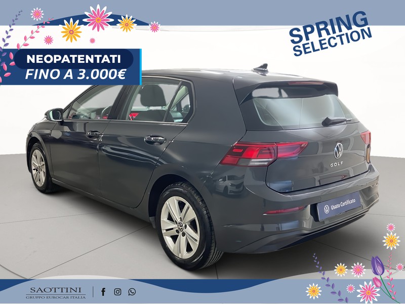 Volkswagen Golf 1.5 TGI Life 130 CV DSG