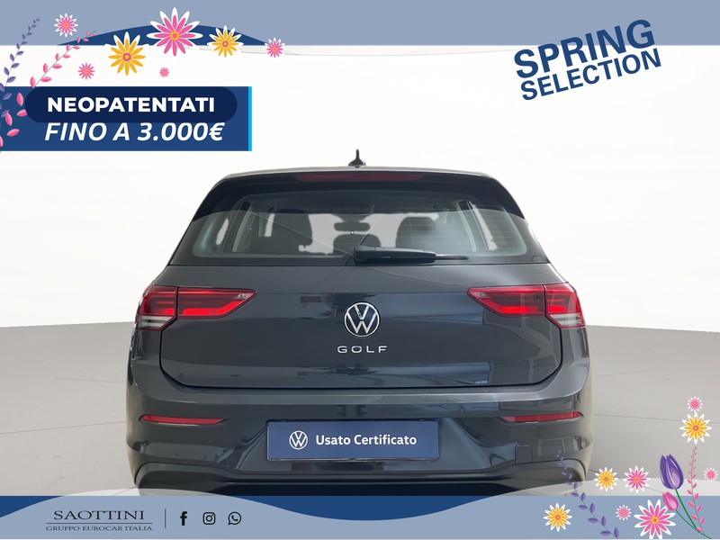 Volkswagen Golf 1.5 TGI Life 130 CV DSG