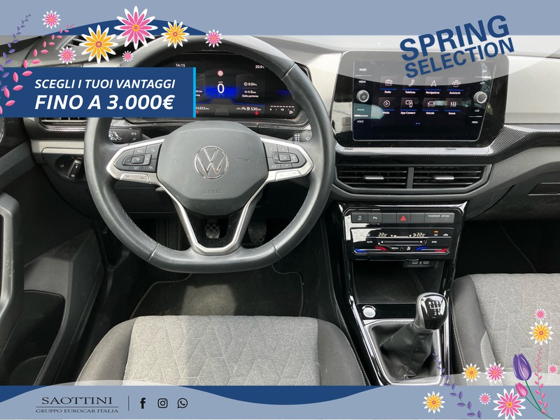 Volkswagen T-Cross 1.0 TSI Life 95 CV