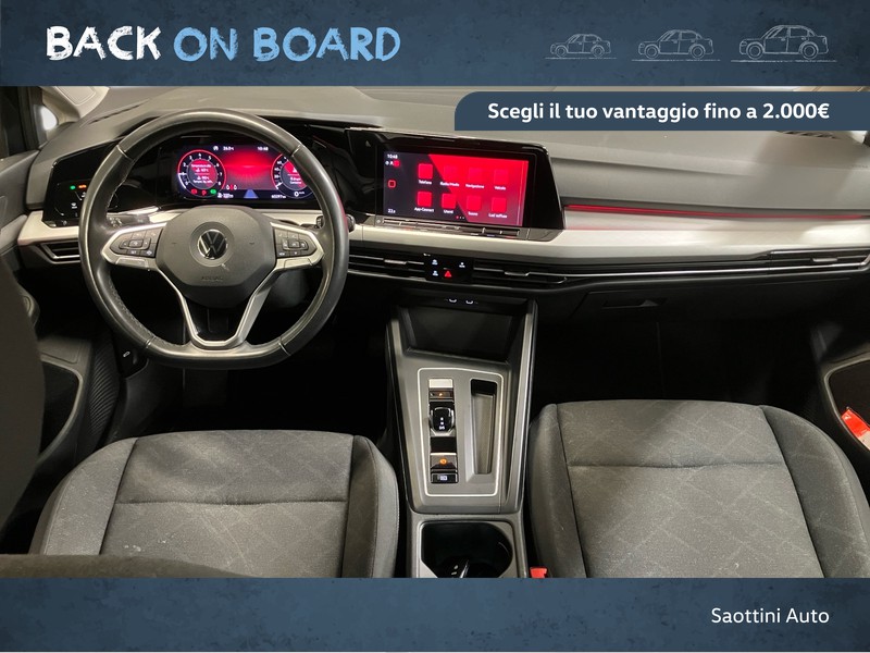 Volkswagen Golf 1.5 TGI Life 130 CV DSG