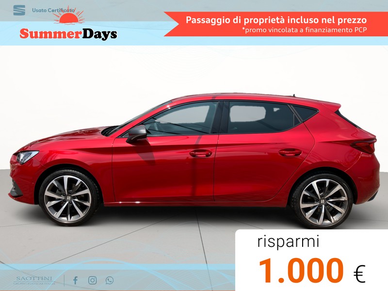Seat Leon 1.5 tgi FR 130 CV DSG