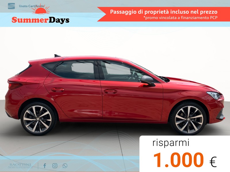 Seat Leon 1.5 tgi FR 130 CV DSG