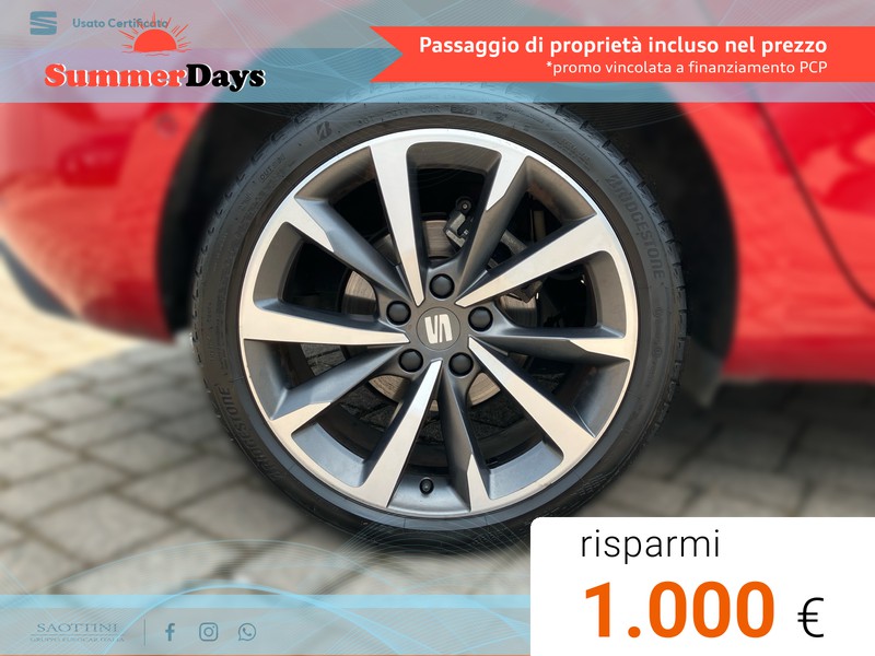 Seat Leon 1.5 tgi FR 130 CV DSG
