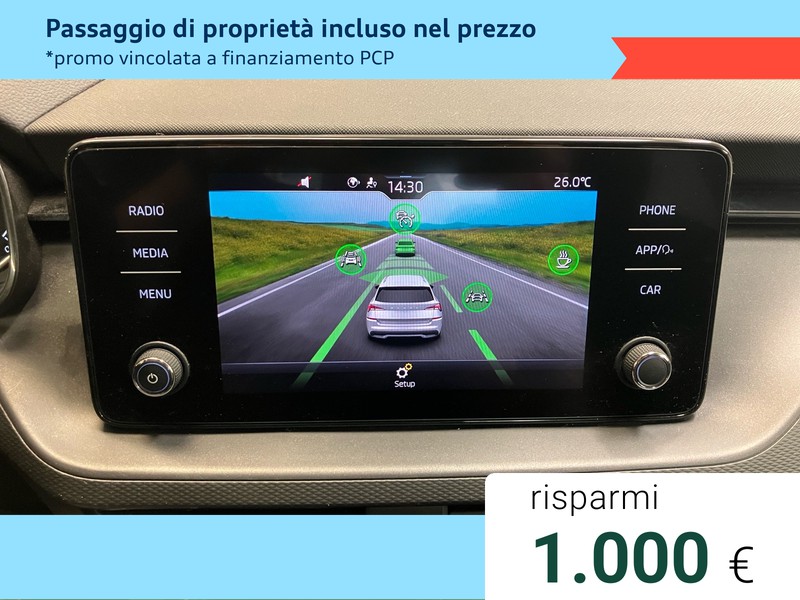 Skoda Kamiq 1.0 g-tech Ambition 90 CV