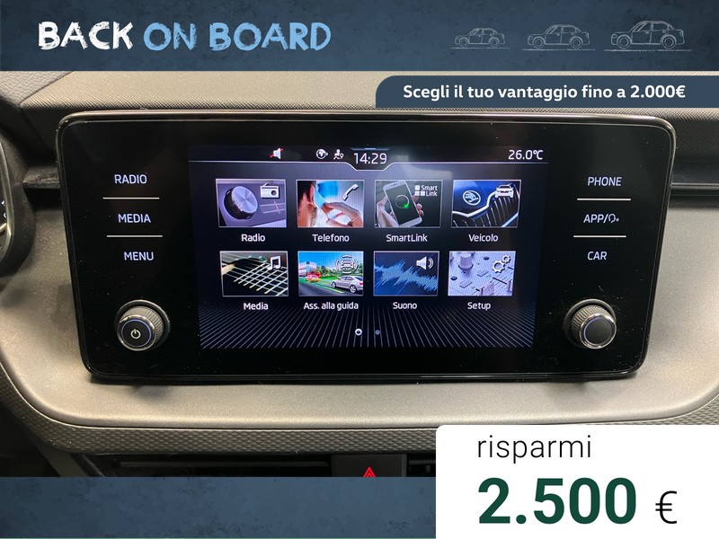 Skoda Kamiq 1.0 g-tech Ambition 90 CV