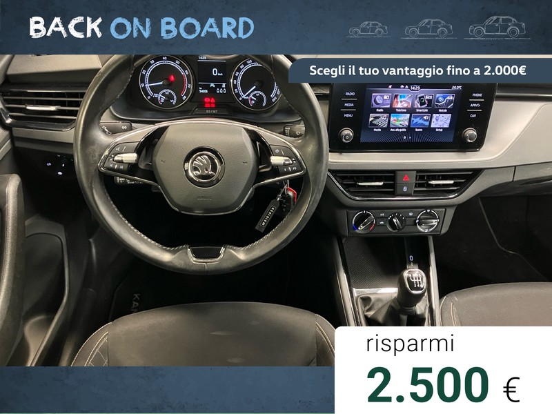 Skoda Kamiq 1.0 g-tech Ambition 90 CV