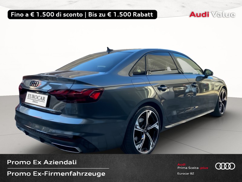 Audi A4 40 2.0 tdi mhev s line edition 204cv s-tronic