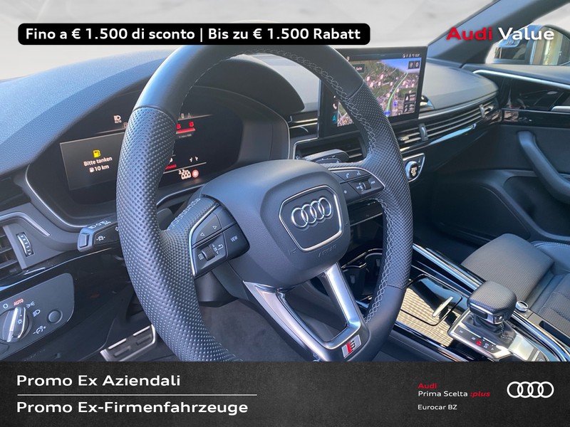Audi A4 40 2.0 tdi mhev s line edition 204cv s-tronic