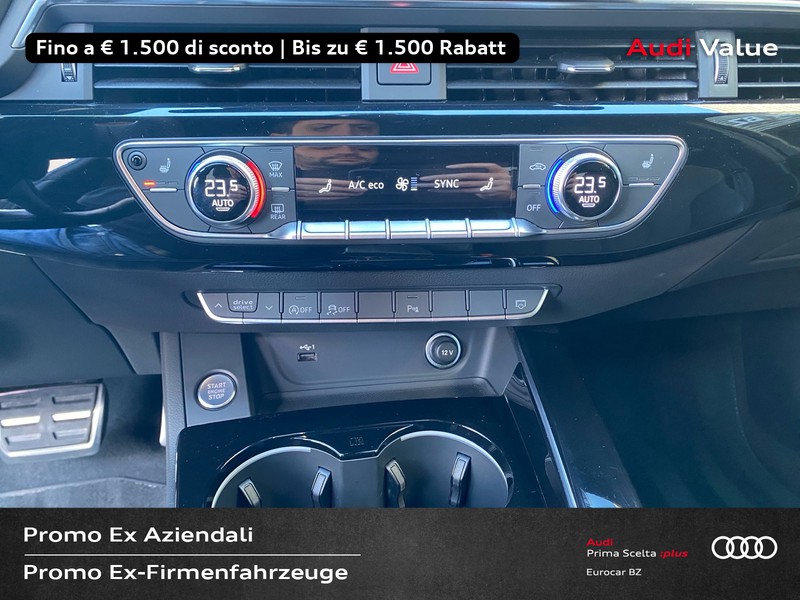 Audi A4 40 2.0 tdi mhev s line edition 204cv s-tronic