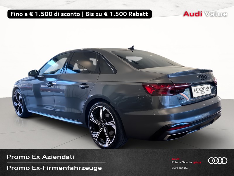 Audi A4 40 2.0 tdi mhev s line edition 204cv s-tronic