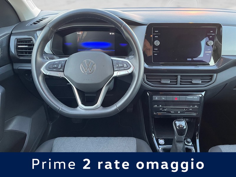 Volkswagen T-Cross 1.0 tsi life 95cv