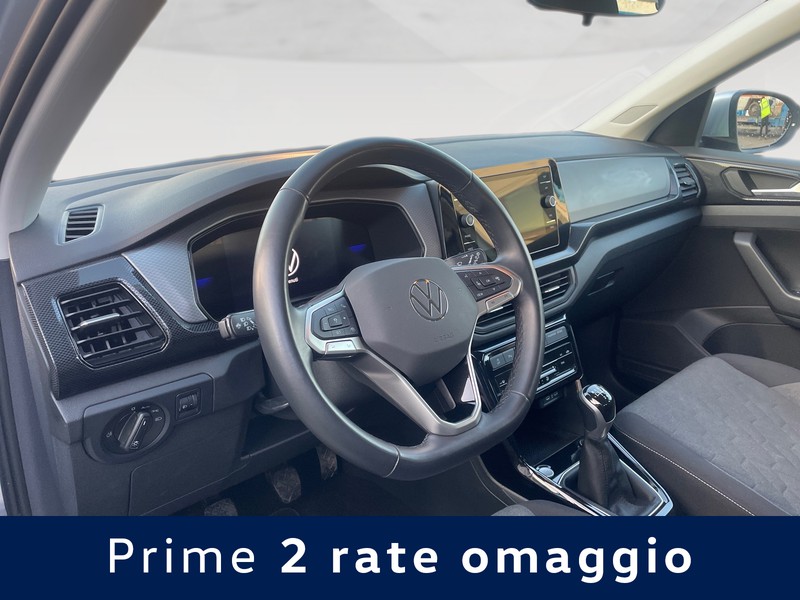 Volkswagen T-Cross 1.0 tsi life 95cv