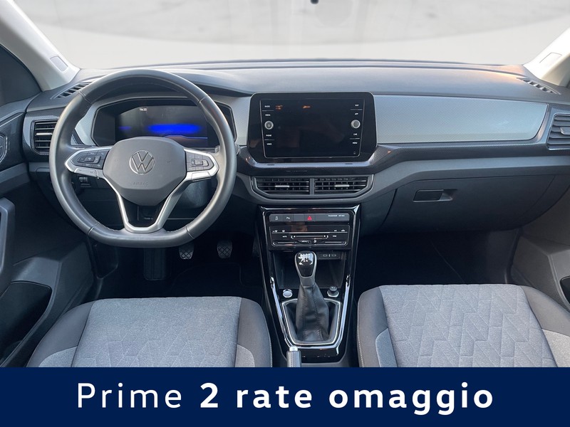 Volkswagen T-Cross 1.0 tsi life 95cv