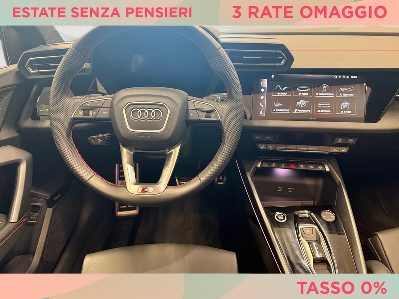 Audi A3 sedan 1.5 tfsi mhev s line edition 150cv s-tronic