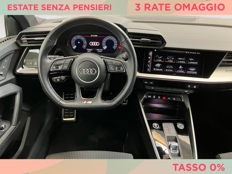 Audi A3 sportback 40 2.0 tdi s line edition quattro s-tronic