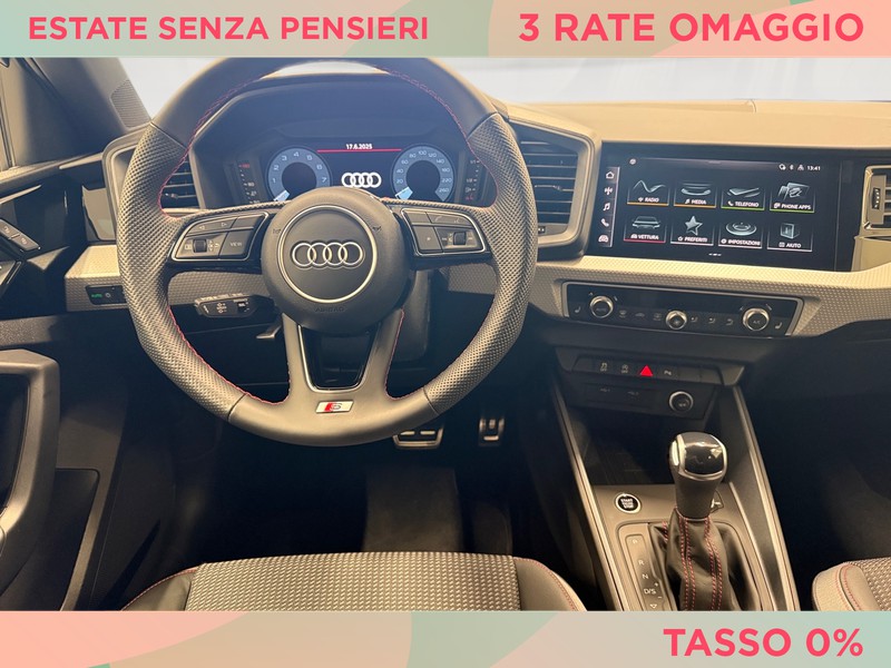 Audi A1 sportback 25 1.0 tfsi s line edition s-tronic my20