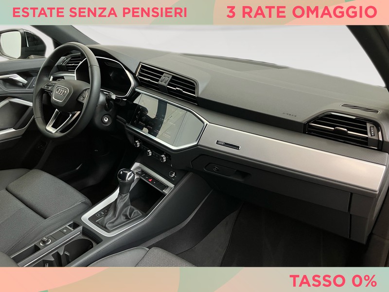 Audi Q3 sportback 45 1.4 tfsi e identity black s-tronic