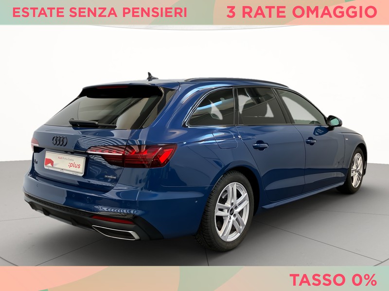 Audi A4 avant 40 2.0 tdi mhev s line edition 204cv s-tronic