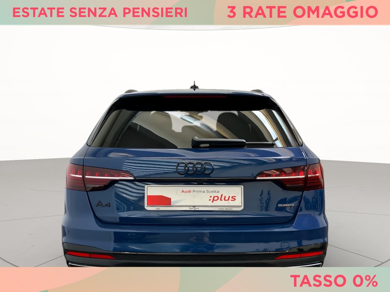Audi A4 avant 40 2.0 tdi mhev s line edition 204cv s-tronic