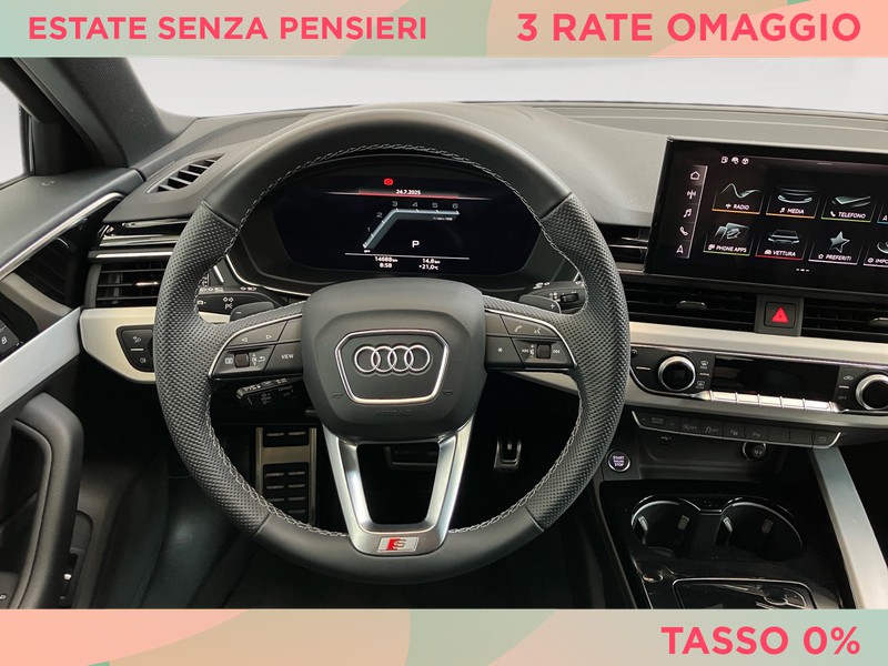 Audi A4 avant 40 2.0 tdi mhev s line edition 204cv s-tronic