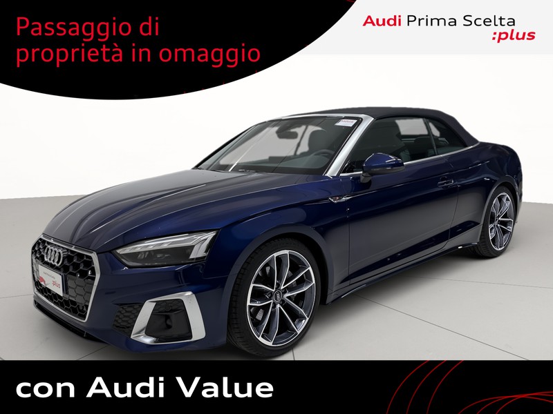 Audi A5 cabrio 40 2.0 tdi mhev s line edition quattro 204cv s-tronic