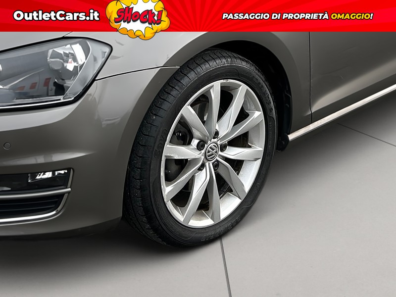 Volkswagen Golf 5p 1.6 tdi (btdi) highline 110cv dsg