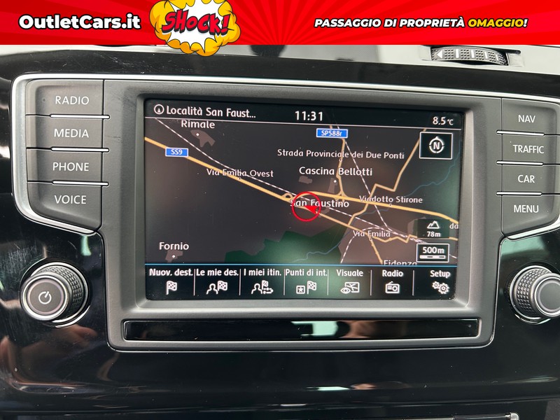 Volkswagen Golf 5p 1.6 tdi (btdi) highline 110cv dsg